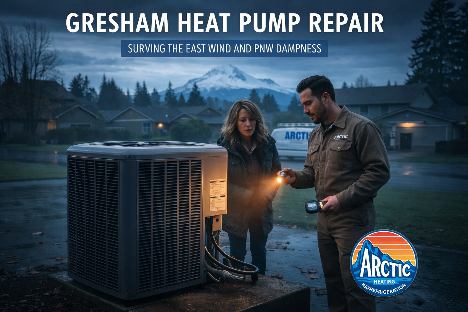 The Gresham Homeowner’s Guide to Heat Pump Repair: Surviving the East Wind and PNW Dampness