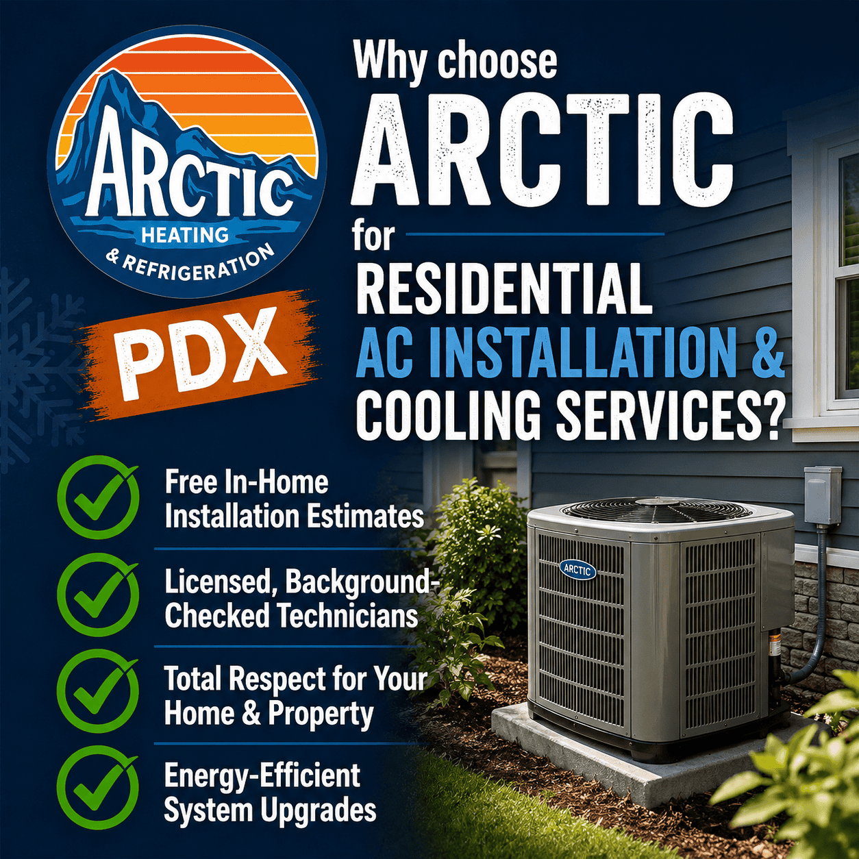 Residential AC Installation & Cooling Services