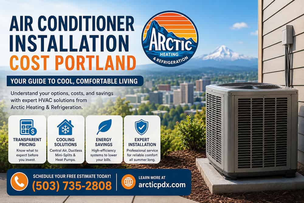 Air conditioner installation cost Portland
